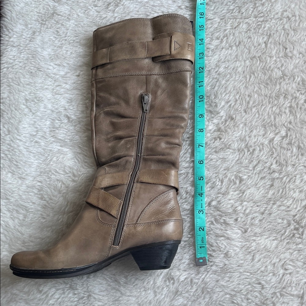 PIKOLINOS Tan Leather tall Boots size eu 38 - Picture 11 of 12